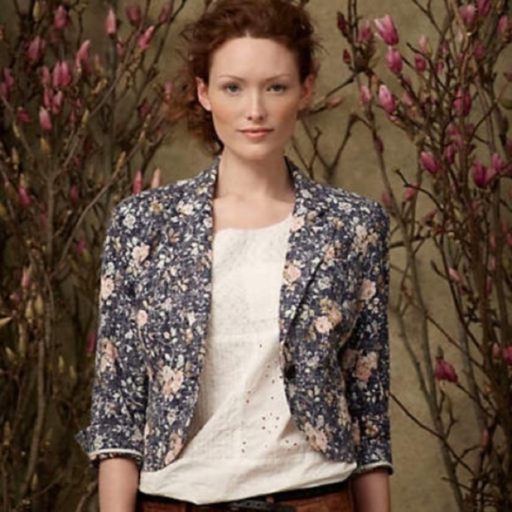 Anthro Daughters of the Liberation Cropped Jacket